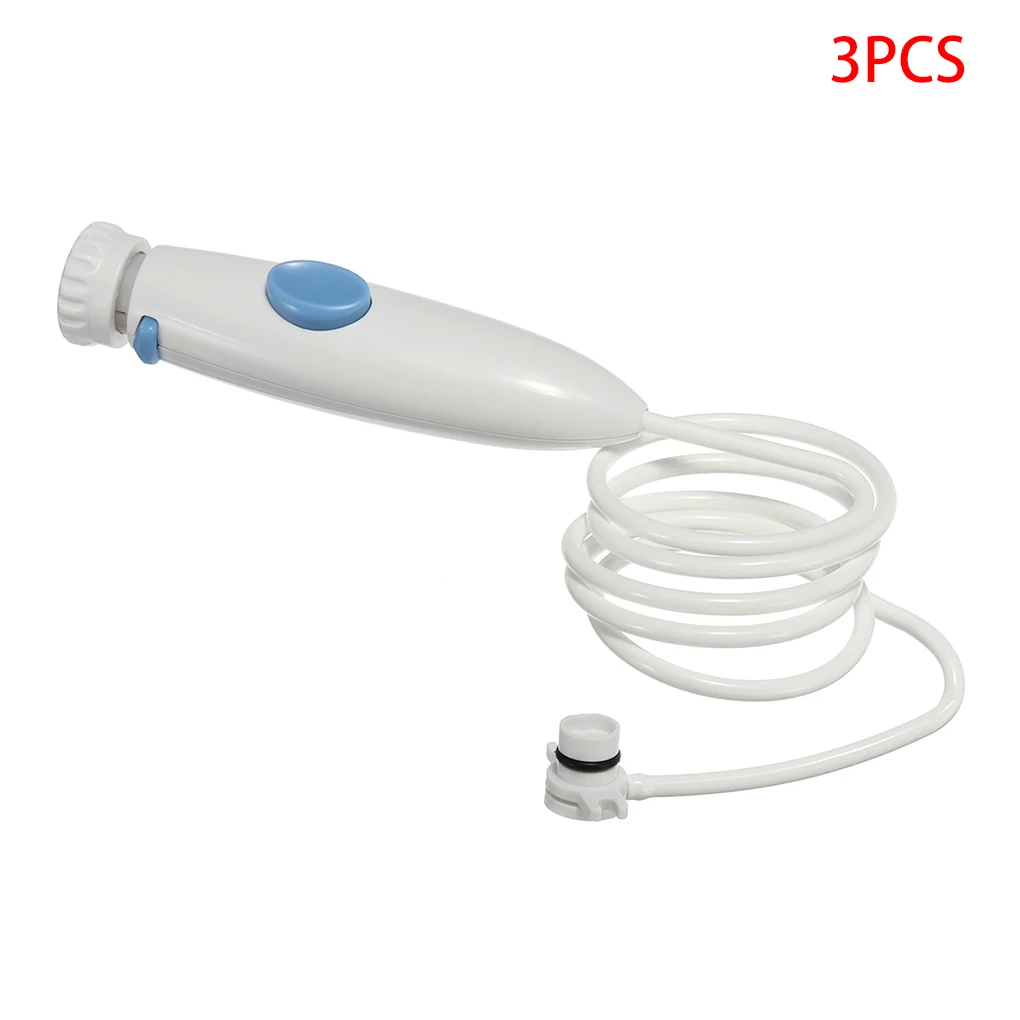 

3 Pieces Water Flosser Handle Mouth Teeth Irrigator Hose Handle Tooth Care Replacement for WP-100
