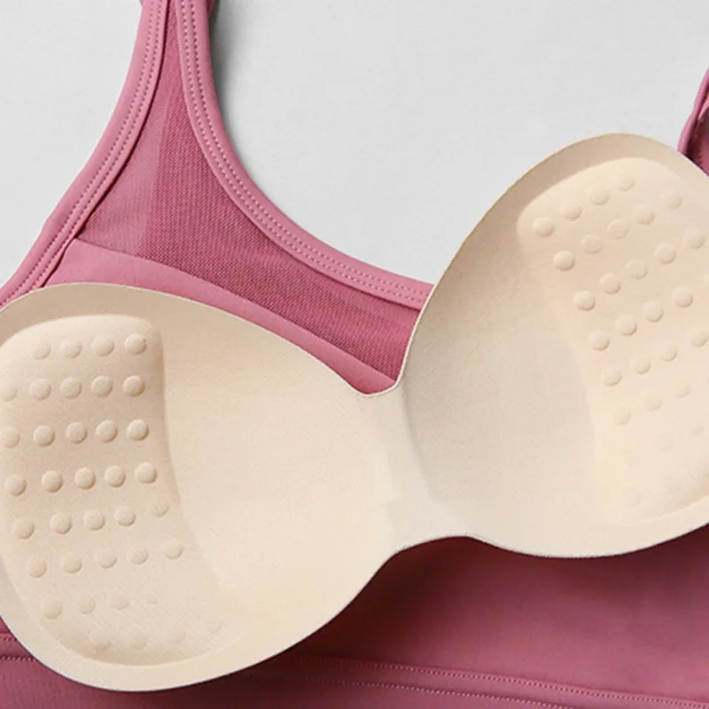 

Women Training Sports Bra Underwear Shockproof Mesh Tank Tops Running Fitness Yoga Bras Lingerie