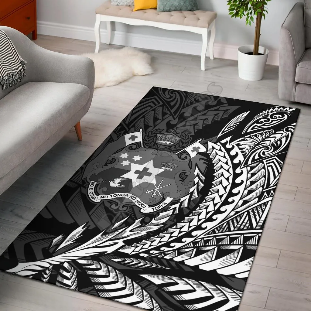 

Tonga Area Rug Wings Style Carpet Home Decoration Living Flannel Print Bedroom Non-slip Floor Rug