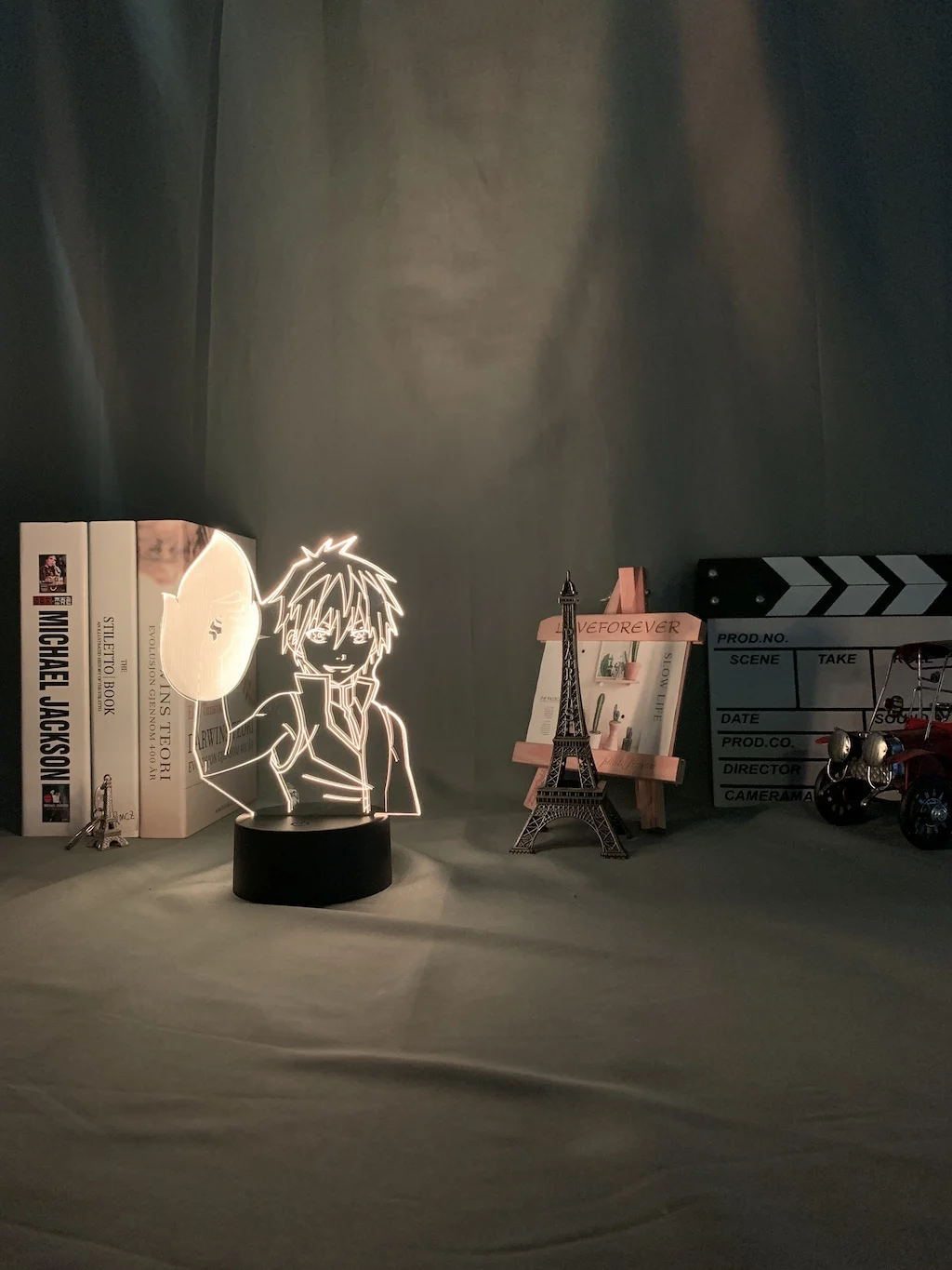 

Anime 3D Lamp Trinity Seven Arata Kasuga Led Night Light for Bedroom Decor Gift