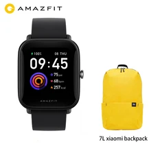 Original Amazfit Bip U Fitness Track Smartwatch 5ATM Waterproof Color Display GLONASS Sleep Monitoring for Android for IOS