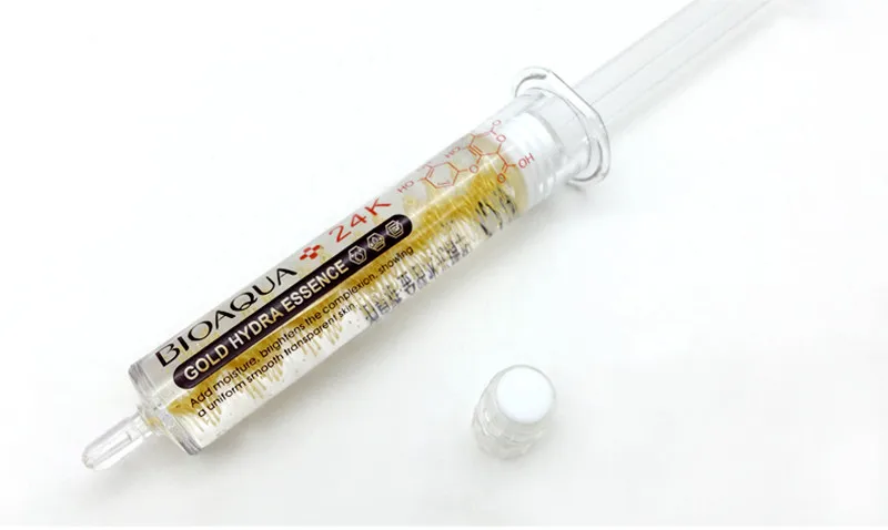 24K золото Гиалуроновая кислота жидкий уход за кожей бренд увлажнение против