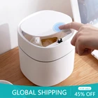 Мини корзина для мусора, домашняя корзина для мусора, настольная корзина для хранения мусора для кухни, гостиной, маленькие мусорные корзины