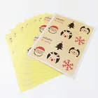 120 шт.партия, наклейки для украшения ёлки