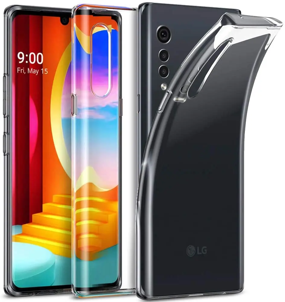 Ultrathin Transparent Phone Cases for LG Velvet G9 ThinQ 4G 