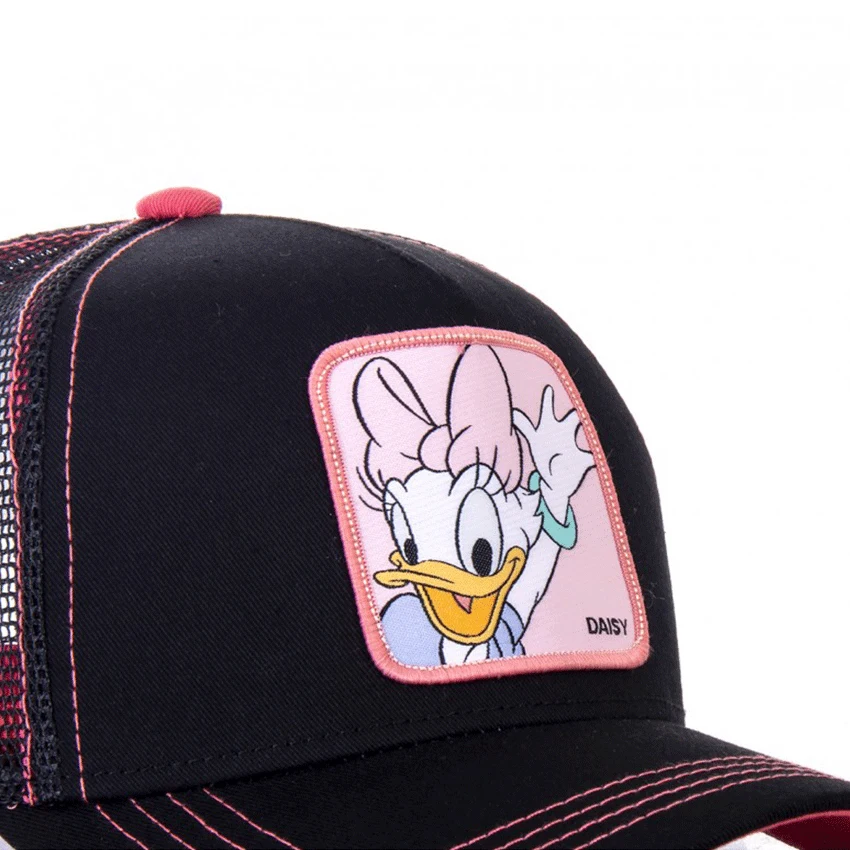 Брендовая черная бейсболка Disney с Микки сеткой летняя для женщин и мужчин