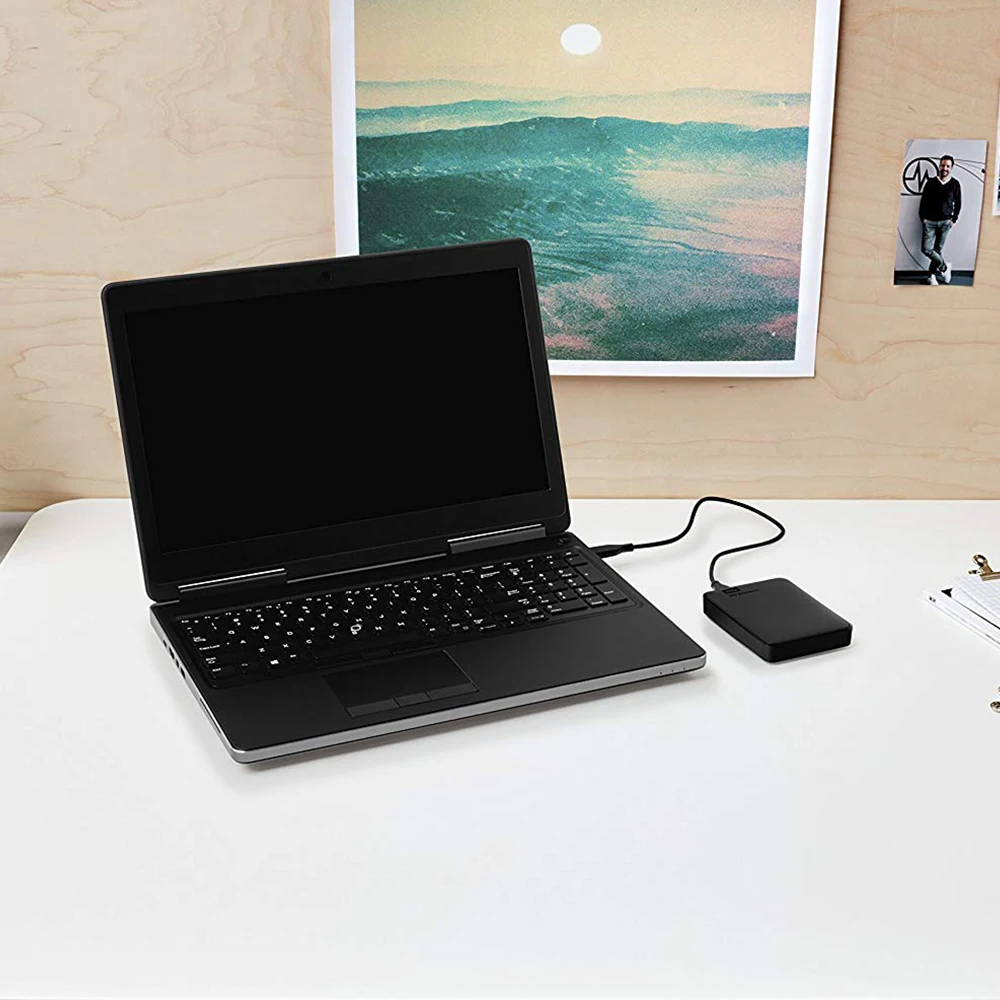 Внешний жесткий диск Western Digital WD 2 5 дюйма 1 ТБ USB 3 0 элементы портативный