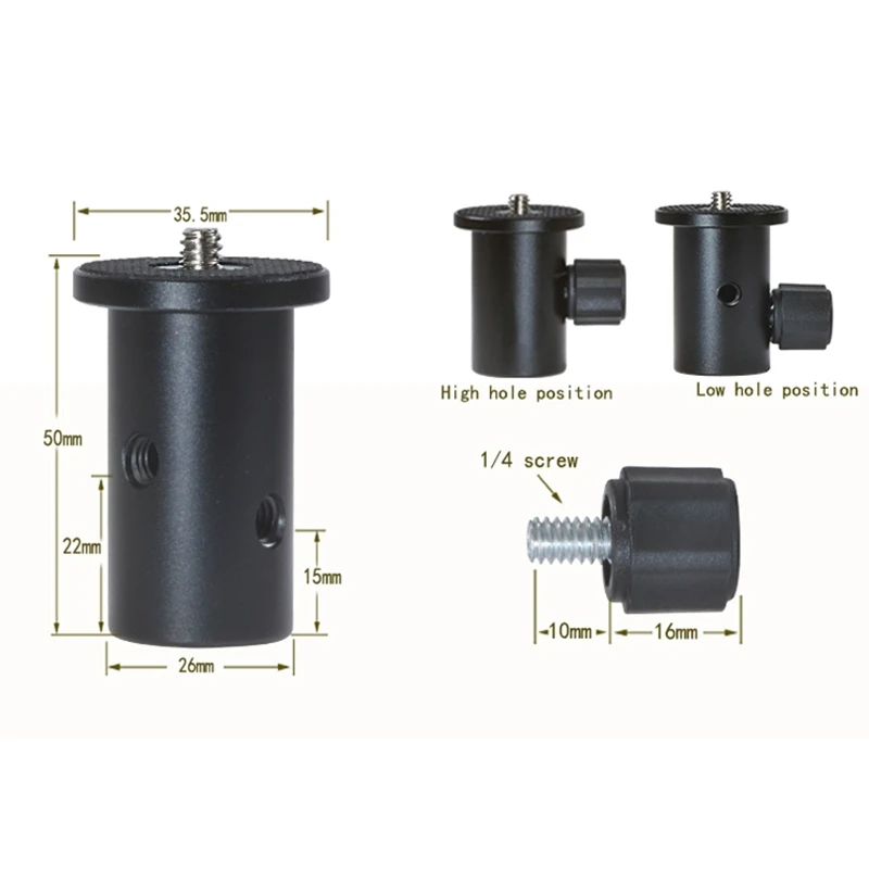 Штатив для вспышки с переходником камеры 1/4 держателя зонта аксессуары