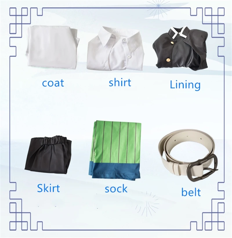 

Anime Demon Slayer Kimetsu No Yaiba Tanjiro Kamado Nezuko Halloween Cosplay Costume Suit Girl Kanroji Mitsuri Adult Costumes