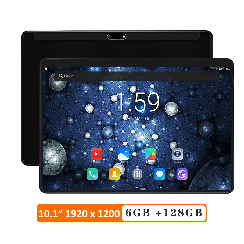 6 ГБ ОЗУ 128 Гб ПЗУ планшеты Deca Core 1920*1200 ips 8000 мАч 10 планшетный ПК Android 8,1 планшеты 10,1+ подарки