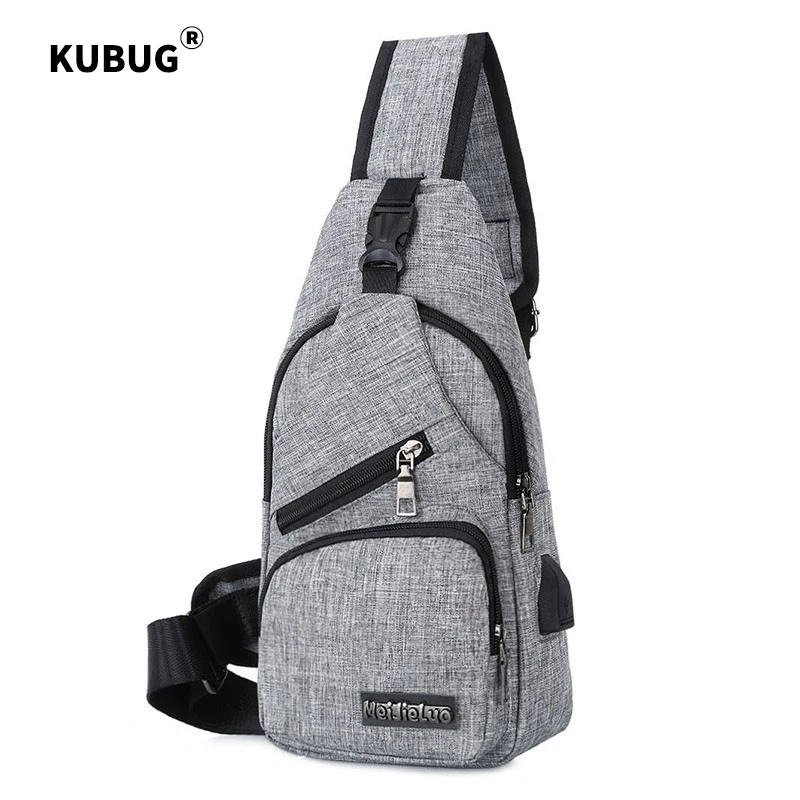 Кубаг модная USB перезаряжаемая наружная нагрудная сумка для верховой езды