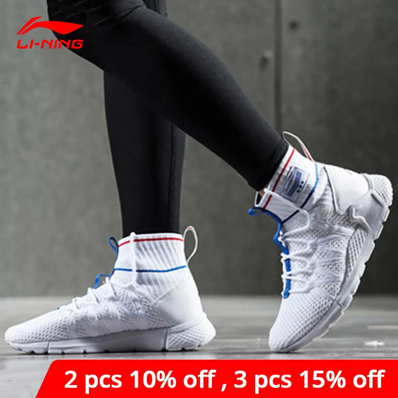 Li Ning/Женская обувь в стиле PLANET Lifestyle Кроссовки для фитнеса с дышащей подкладкой