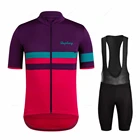 Новая команда Велоспорт Джерси комплект мужская летняя одежда для велосипеда рафаэна MTB Ropa Ciclismo велосипедная Униформа Майо быстросохнущая фотоодежда