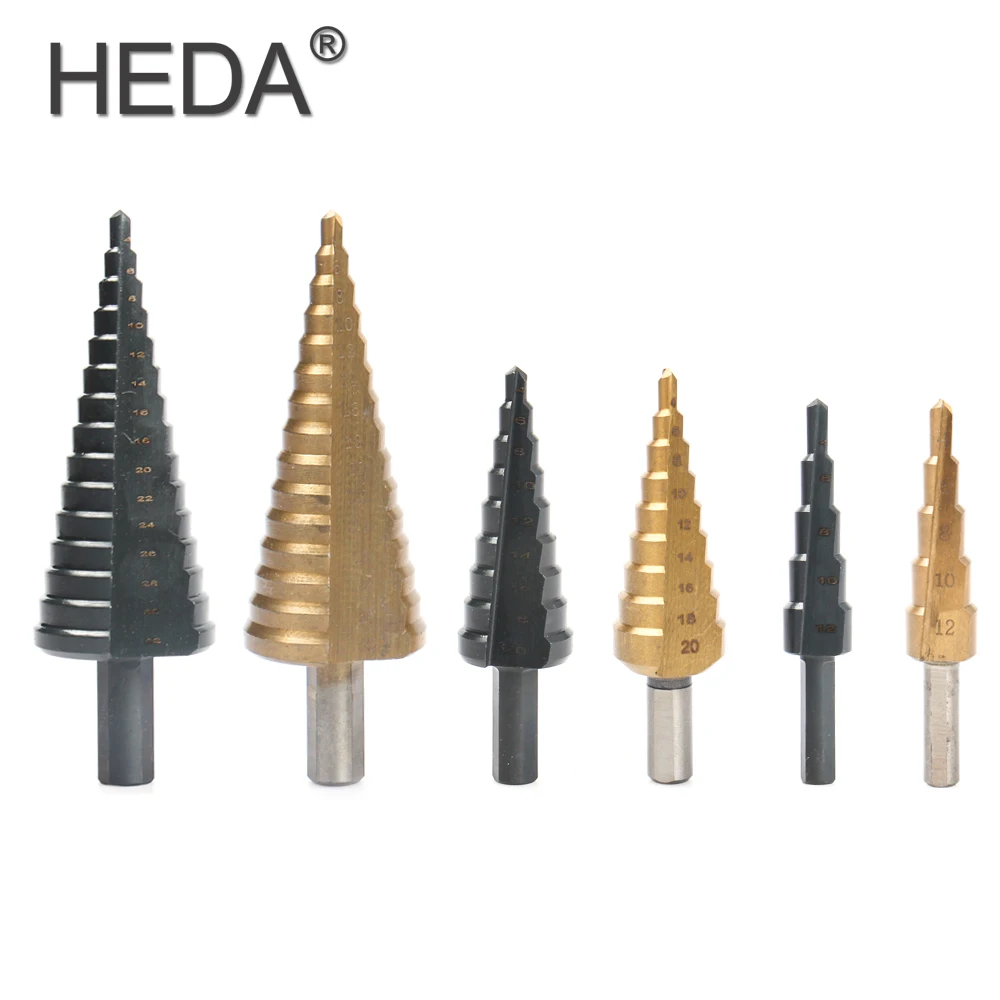 5/9/15 шагов 4-32 мм Высокое Скорость Сталь прямой гофрированный Буровое Сверло в