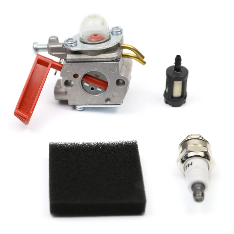 

Carburetor Kit for Homelite UT-20749 UT-20758 UT-20769 UT-20785 UT-20778 UT-20760 Air Fuel Filter Spark Plug Accessories Parts