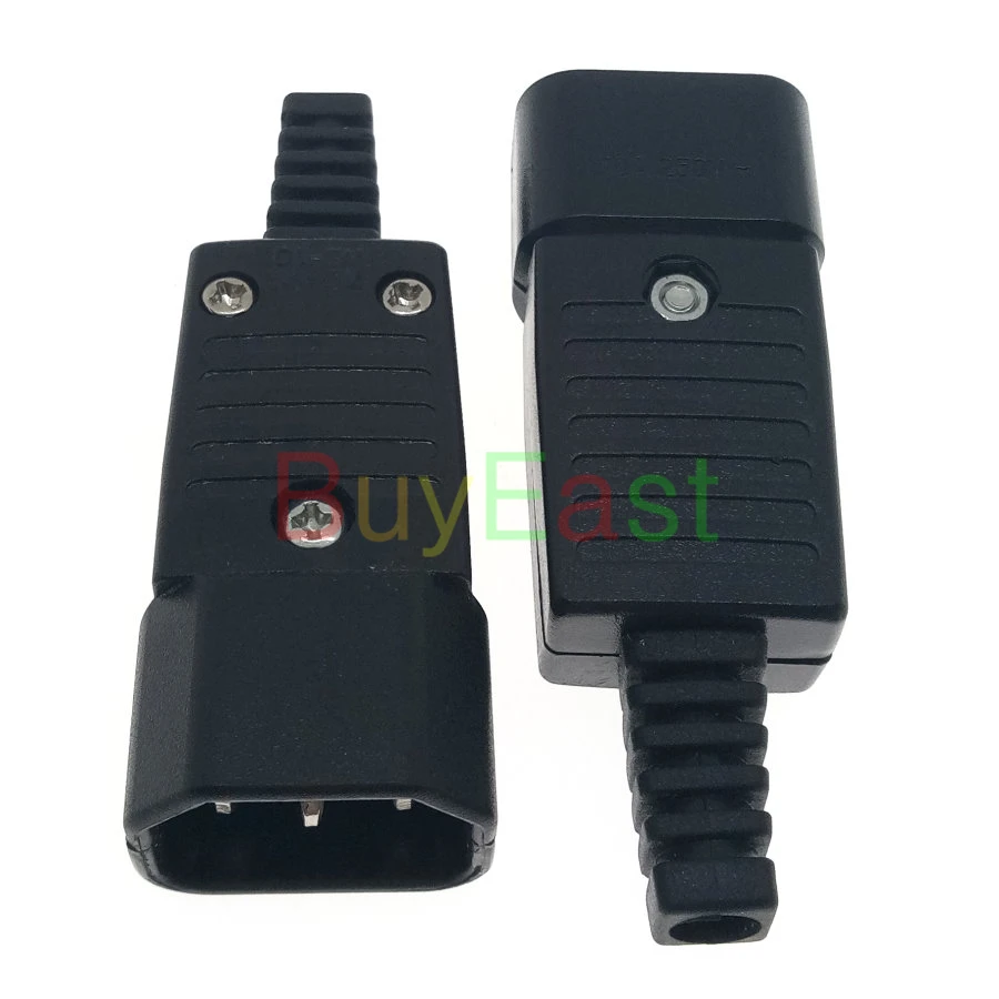 (Упаковка 5) штепсельная вилка IEC C14 сделай сам переключаемый блок питания