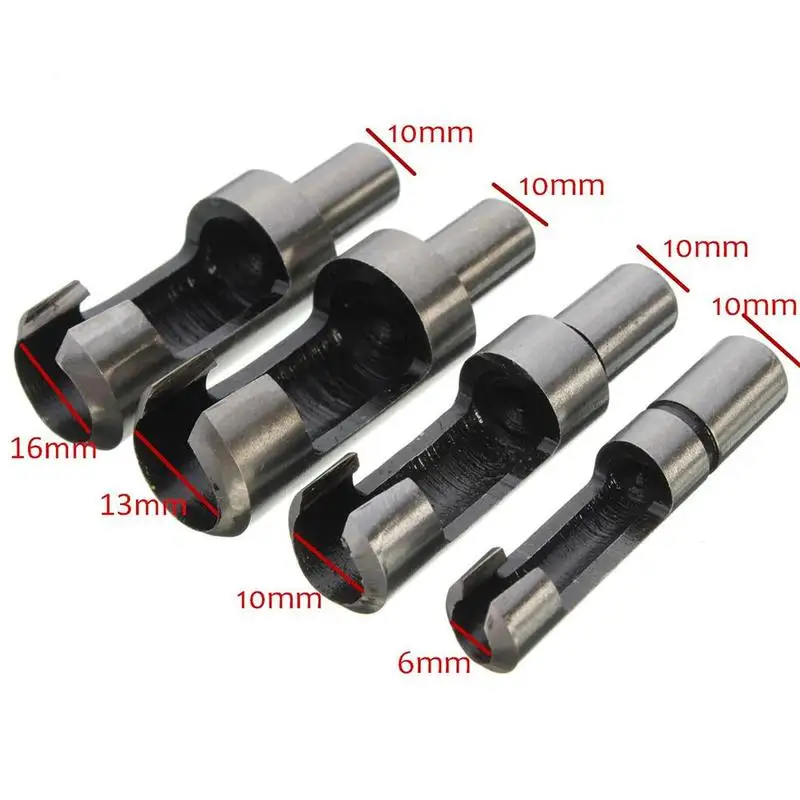 

Carbon Steel Wood Plug Hole Cutter Drill Set Claw Barrel Dowel Log Corkscrew Cork Drill Metric Drills N6S2