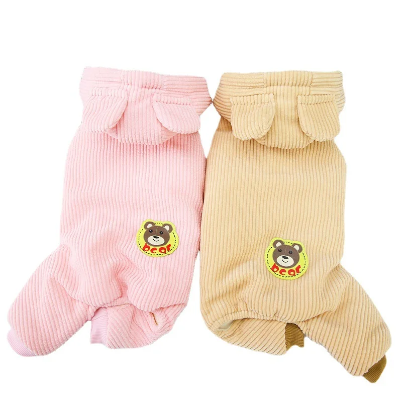 

Autumn and Winter Newest Soft Pet Dog Clothes for Choice Jumpsuit for Dog Pjs for Dogs Hoodie clothing for small dogs cats
