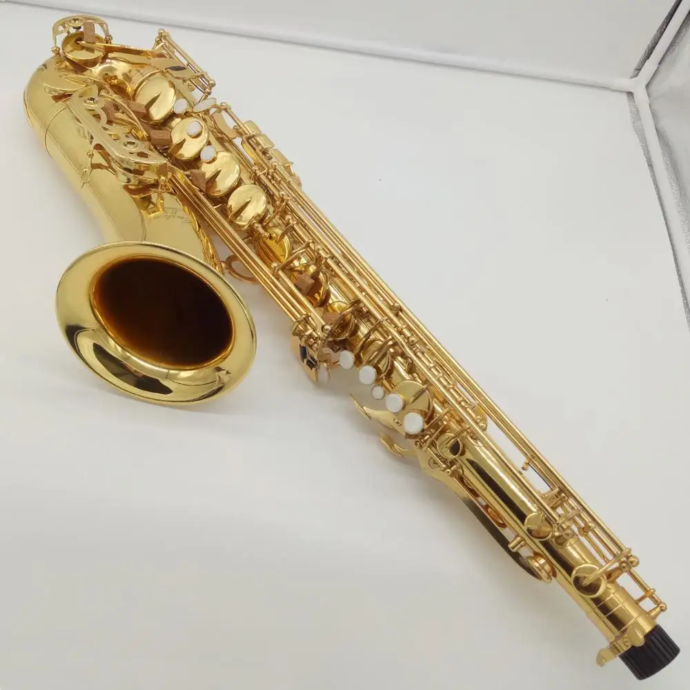 Япония тенор саксофон 875EX золотой лак с Чехол альт Саксофон Лигатура мундштука
