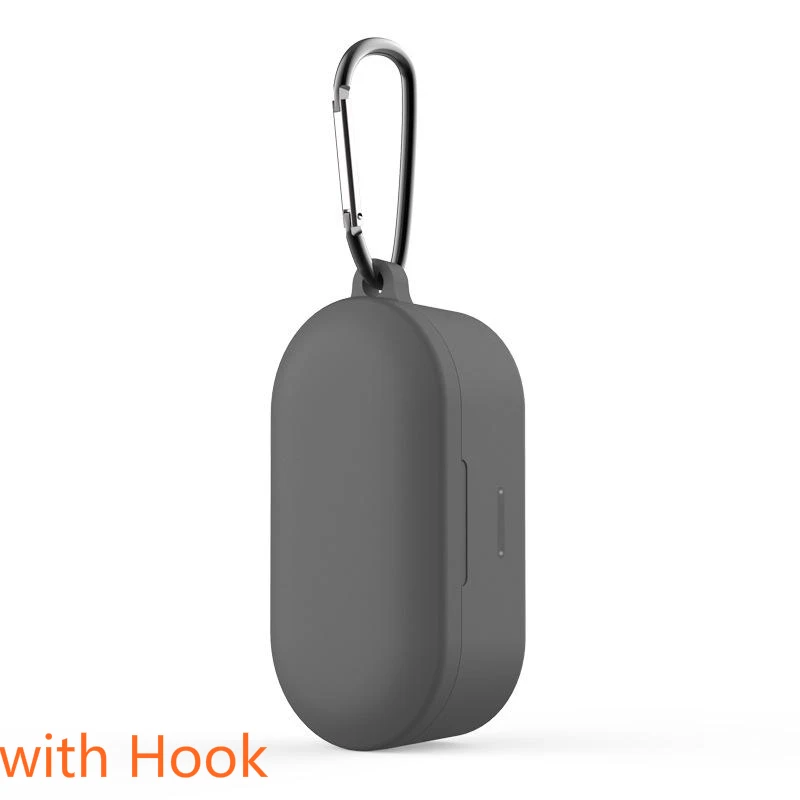 A GARY 1 шт. защитный чехол для QCY T1S/QS2 Bluetooth гарнитура Набор Bluetooth гарнитура силиконовый рукав гарнитура крышка с крючком аксессуары - Цвет: A GARY