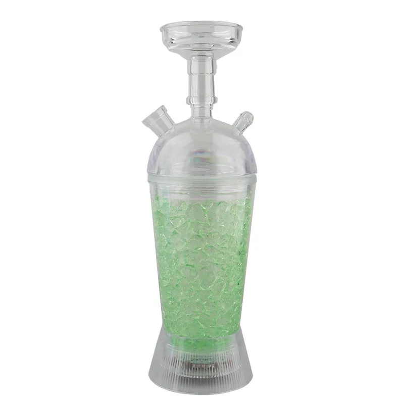 Горячая распродажа розничная продажа Sheesha пластиковая портативная светодиодная