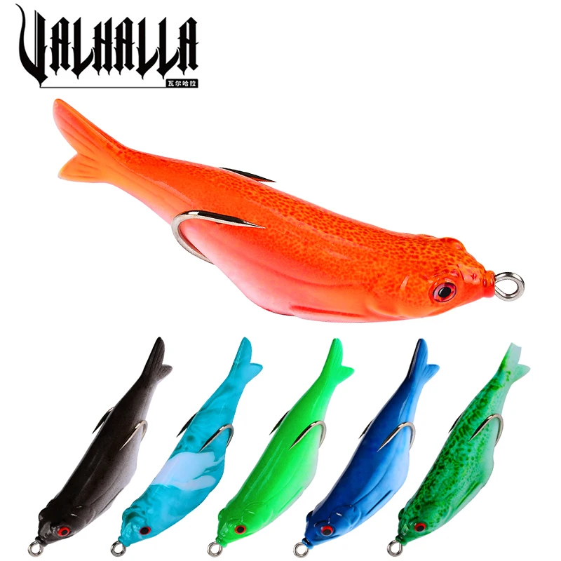 Силиконовый джиг VALHALLA 6 шт./лот 10-3 94 дюйма двойной крючок Whopper Мягкая приманка 14-0 49