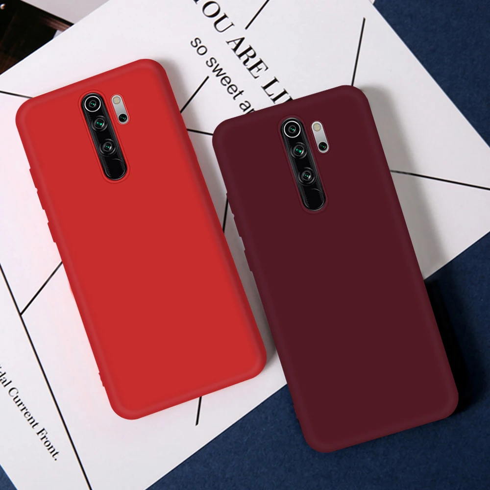 Цвет красного вина чехол для телефона Xiaomi Redmi Note 7 5 6 iPad Pro 7A 6A K20 mi 9 SE 8 A2 Lite 9T 6X