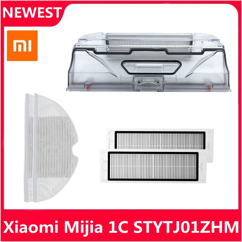 

Xiaomi Mijia 1C STYTJ01ZHM Pro Mi Robot Vacuum Cleaner Dust Box HEPA Filter Mop Cleaning Accessories Trash Can Spare Parts