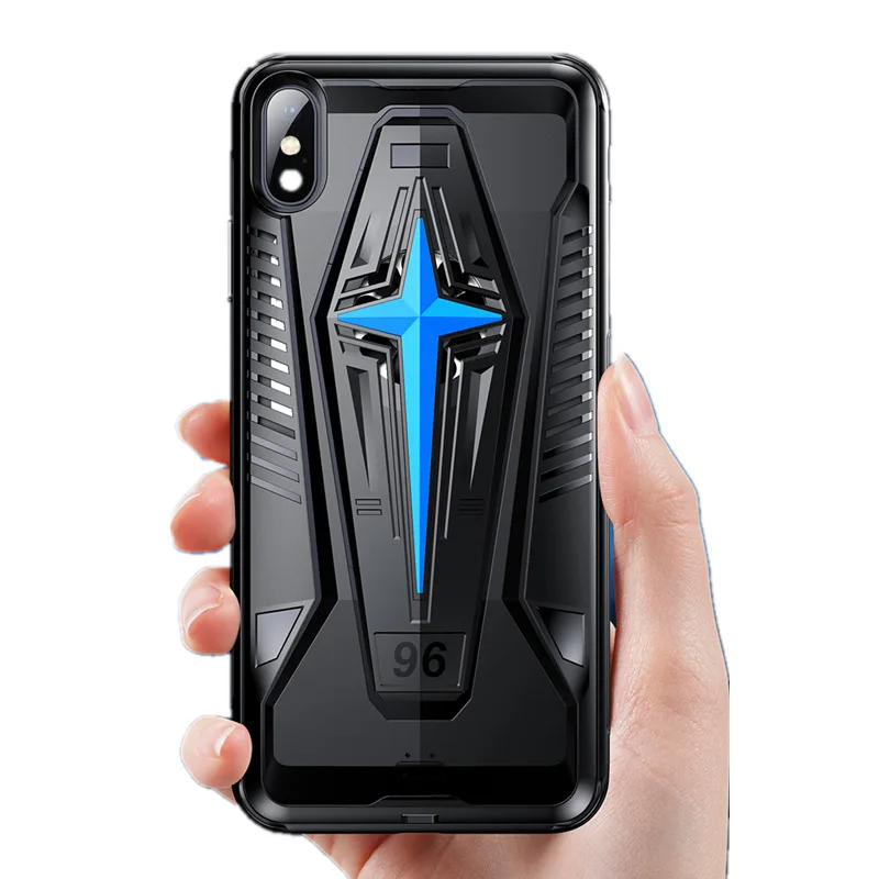 Мобильный телефон кулер PUBG контроллер анти падение защитный чехол геймпад iPhone XR