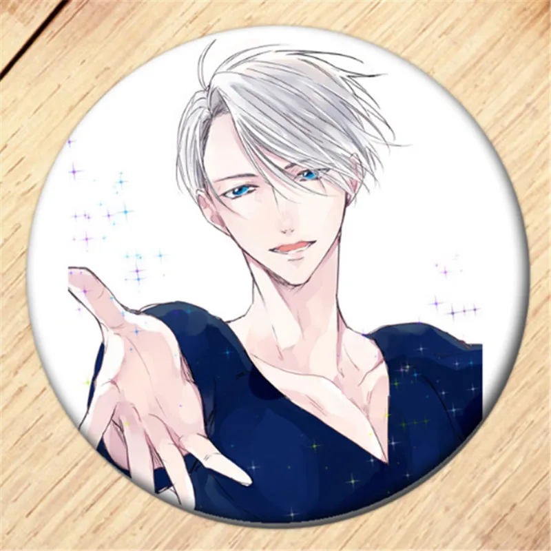 Аниме YURI! Брошь на льду значок для косплея аксессуары одежды украшение рюкзака