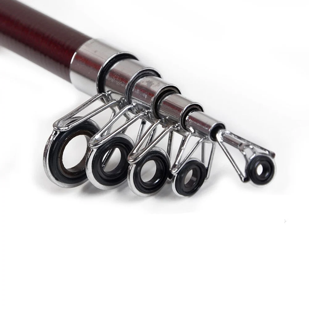 Портативная телескопическая рыболовная удочка из стекловолокна 1 6 м|Удочки| |