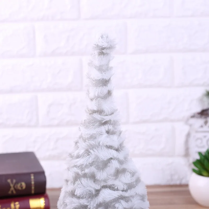 

1Pcs White beard Santa dolls 13*36cm Merry Christmas ornaments Gray Doll Xmas New Year Party Decor Home Window Decoration 62769