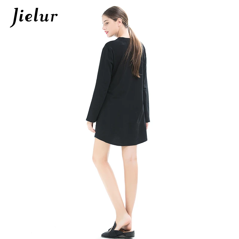 Женская футболка с V-образным вырезом длинным рукавом и дырками | одежда