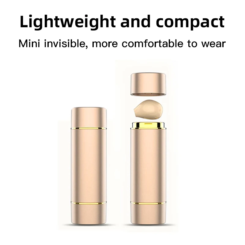 

Ultra Small Mini Hidden Wireless Headphones Bluetooth 5.0 Earphone Touch Control With Portable Charging Case TWS Stereo Earbuds
