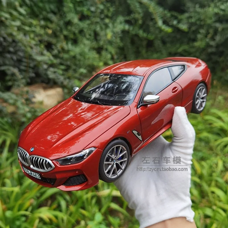 

Модель автомобиля из металлического сплава BMWs 850i 1/18 8 серии Купе, коллекционные украшения, подарки на праздник, детские игрушки, игрушки для ...