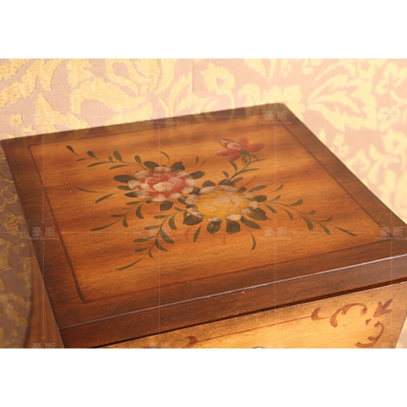 Американский кантри деревянная мебель гостиная armoire de Range комод cassettiera muebles sala