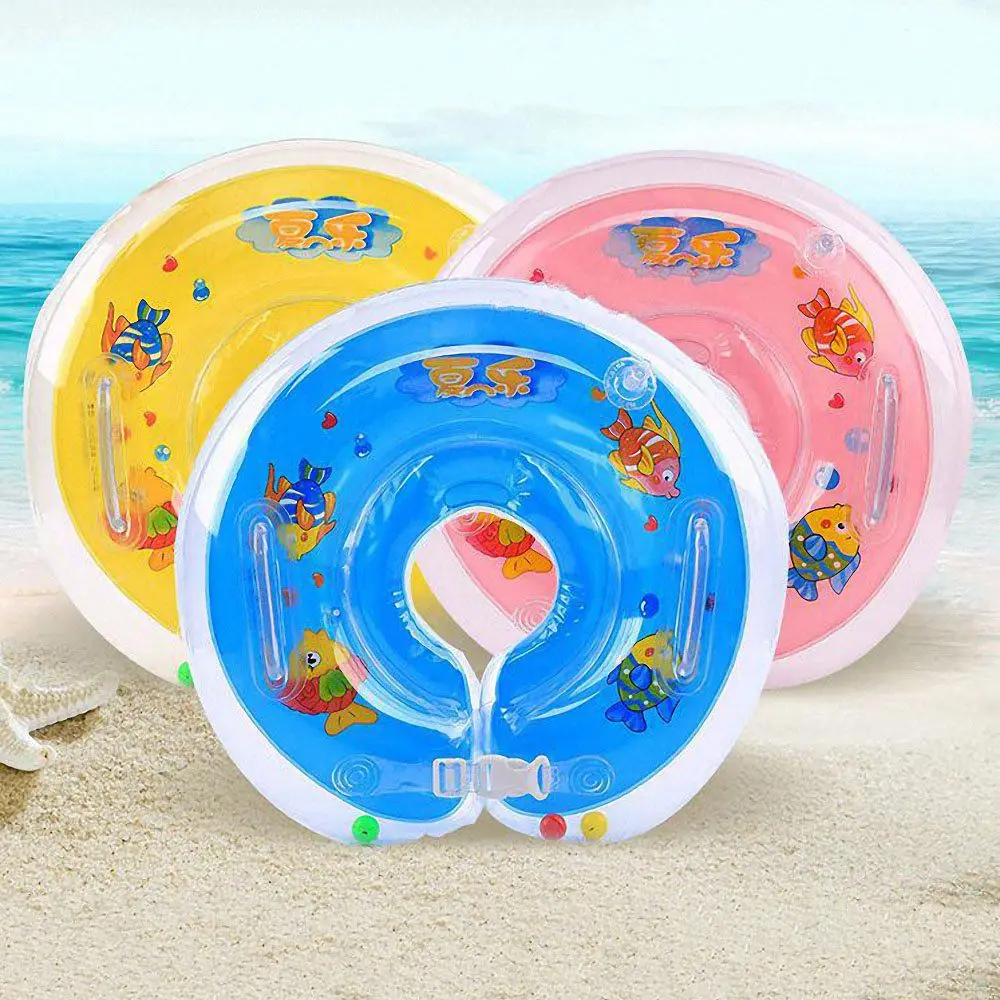 1 шт. детское летнее кольцо для шеи Надувное плавающее купания аксессуары