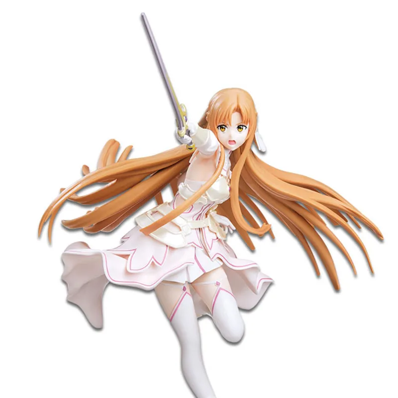 

Аниме Меч Искусство экшн-фигурка богиня творения стесия ПВХ модель игрушки онлайн алинизация Сан Асуна фигурка детские подарки