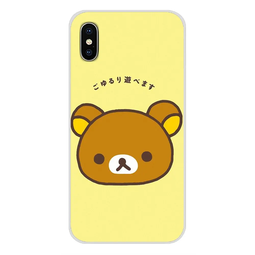 Аксессуары чехлы для телефонов Huawei Y5 Y6 Y7 Y9 Prime Pro GR3 GR5 2017 2018 2019 Y3II Y5II Y6II Cute rilakkuma |