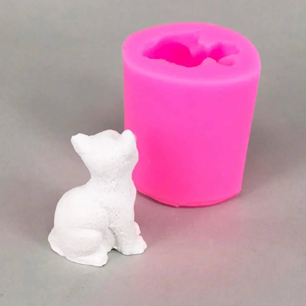 

1pcs 3D Silicone Mold Series Cat DIY Cake Baking Mold Fondant Cookie Chocolate Soap Mold Kitchen Bakeware
