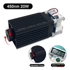 Лазерное Дерево 20 Вт лазерный модуль 450 нм TTL светильник с адаптером интерфейса плата для лазерной гравировальной машины