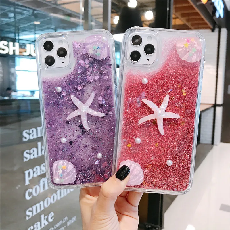 Для Samsung Galaxy S6 S7 edge S8 S9 S10 S20 Plus Note 8 9 10 зыбучий песок Starfish A7 A8 2018 A10 A20 A01 A40 A50 A70 A51 A71 A20S |