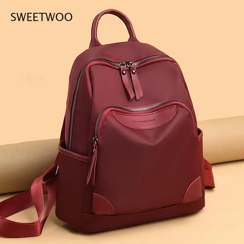 Женский рюкзак дорожная сумка женский новый модный нейлоновый тканевый