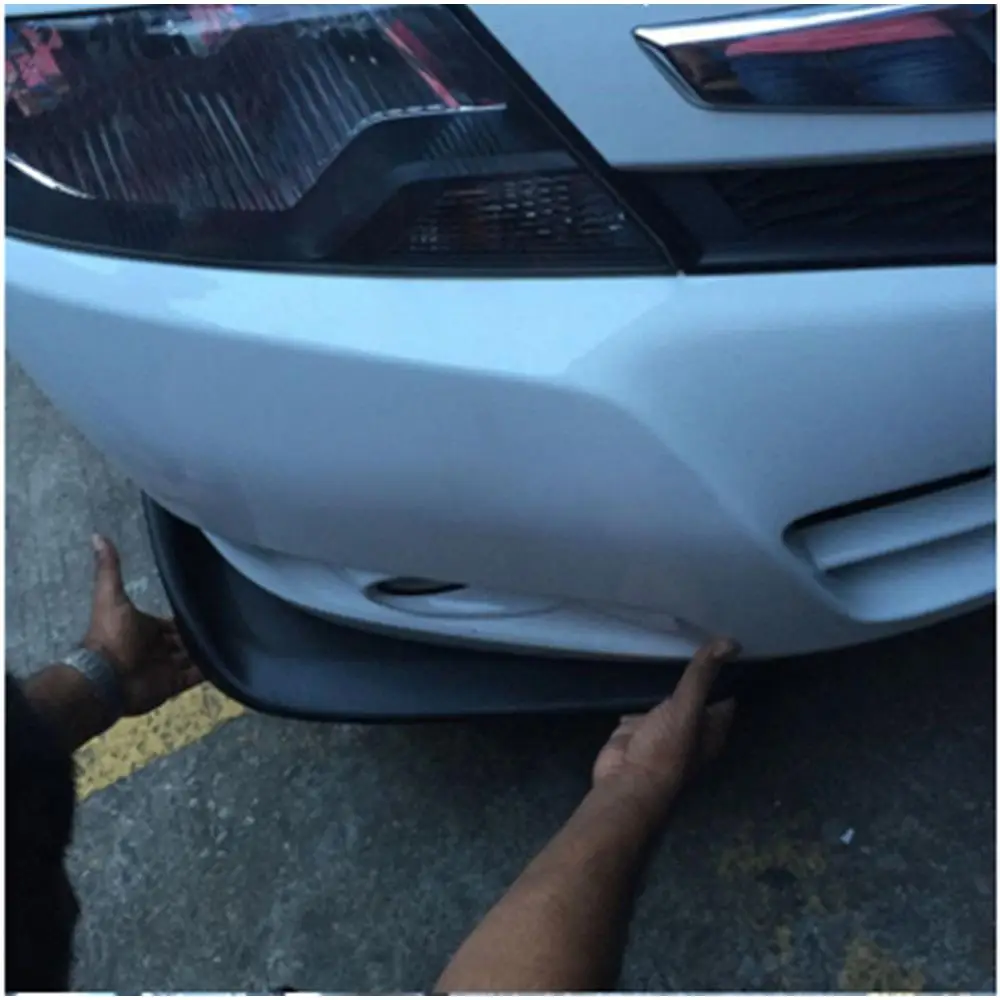 

1 Pair Car Front Deflector Spoiler Shovels Car Bumper Protector Diffuser Splitter Front Shovel Decorative Scratch Resistant Wing