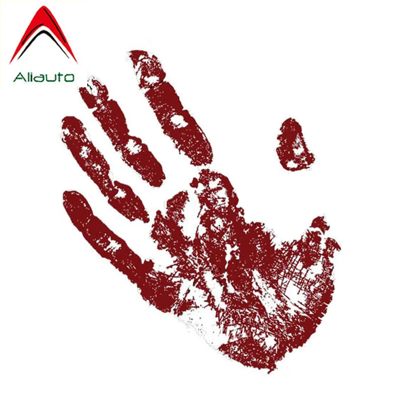 Автомобильная наклейка Aliauto на ладонь Светоотражающая для Suzuki Peugeot Skoda Volvo Honda Civic