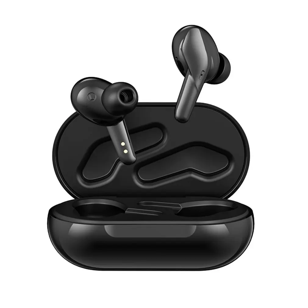 

TWS Bluetooth-compatible Earphones True Wireless Earbuds with CVC8.0 Noise Cancellng Mic Deep Bass IPX8 Waterproof for Phone