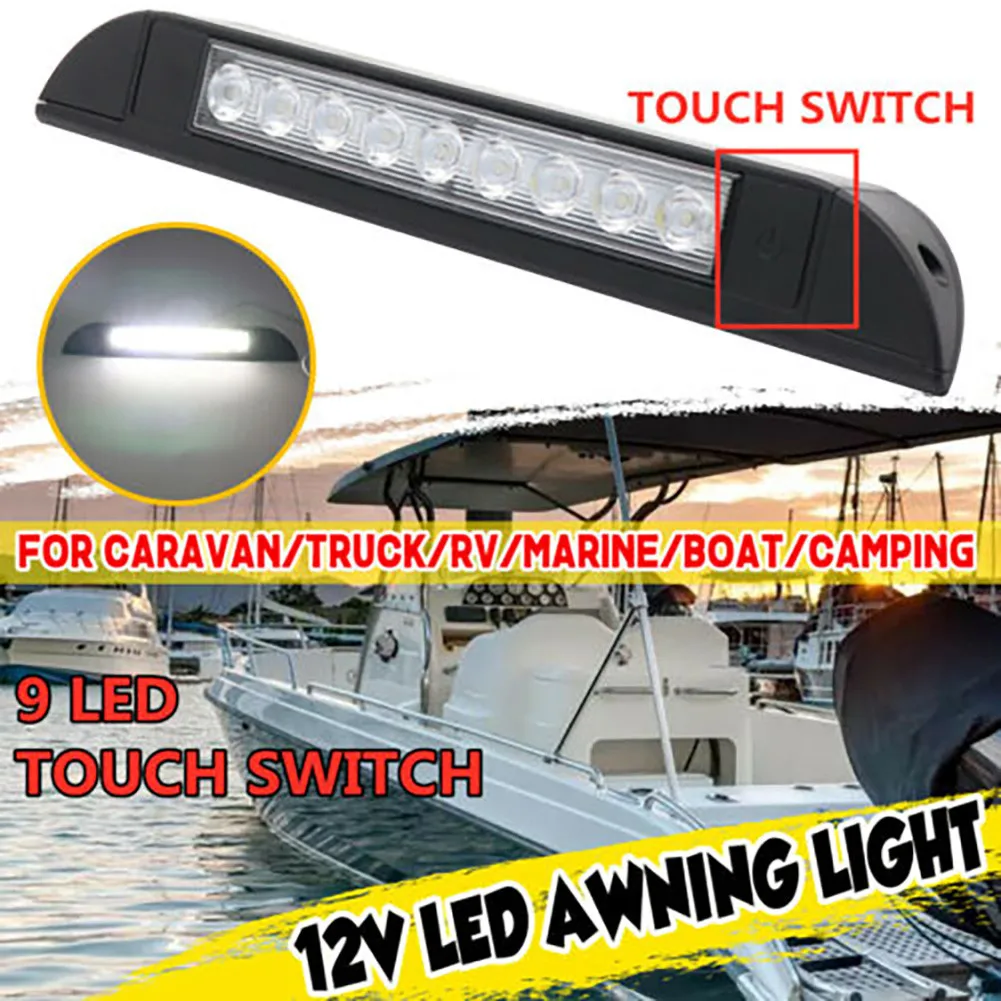 

12V LED Awning Light 256mm LED Awning Light 12V 24V Waterproof Strip Lamp Caravan Motorhome Campervan