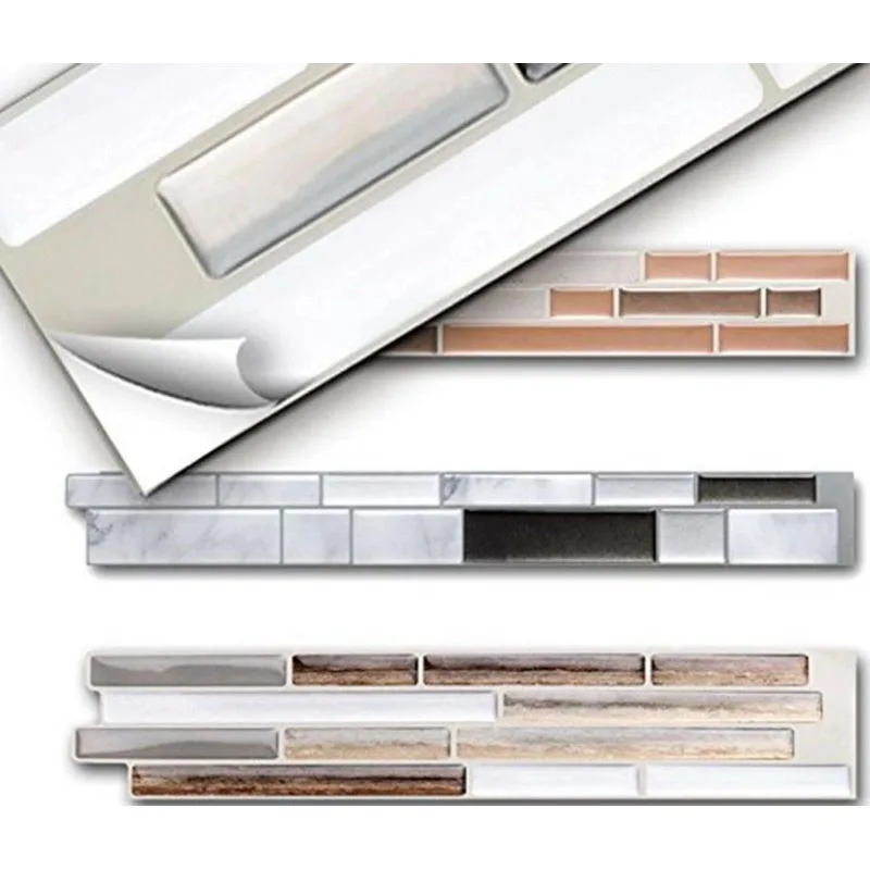 

Self-adhesive waist line wall stickers living room baseboard kitchen bathroom waterproof kindergarten decorative stickers