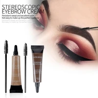 10ml eyebrow gel non gradient waterproof cream eyebrow tattoo pen brush kit women makeup enhancer for female