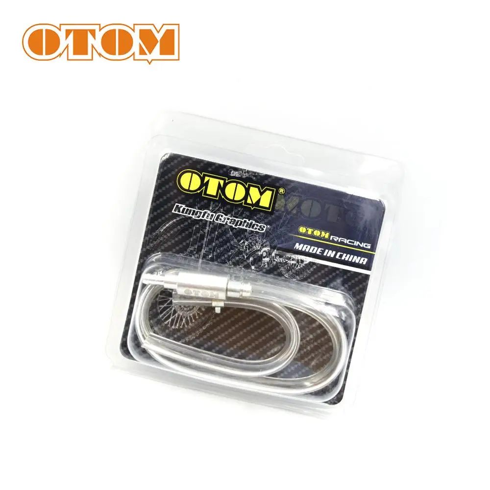 Универсальный мотоциклетный тормозной шланг OTOM односторонний клапан набор